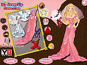 Barbie Bride Dress up