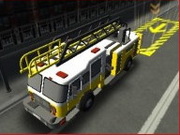 Gra Parkowanie Wozem Strażackim 3D