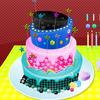 Gra Birthday Cake Decor