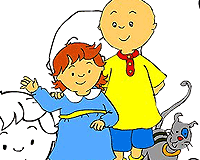 Caillou Coloring