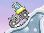 Ciężarówka w Śniegu