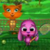 Gra Toto and Sisi Play Tennis