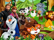 Gra Kraina Lodu Leśne Zwierzęta