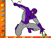 Gra Spiderman Coloring Game