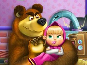 Masha and Bear Toys Disaster