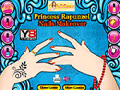 Princess Rapunzel Nails Makeover